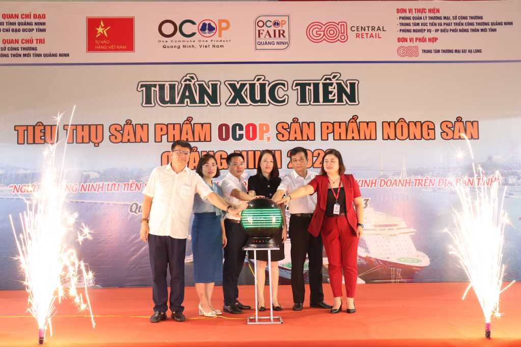 Tuần xúc tiến tiêu thụ sản phẩm OCOP, sản phẩm nông sản Quảng Ninh năm 2023