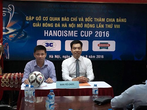 LỄ BỐC THĂM CHIA BẢNG GIẢI BÓNG ĐÁ HÀ NỘI MỞ RỘNG LẦN THỨ VIII - HANOISME CUP 2016