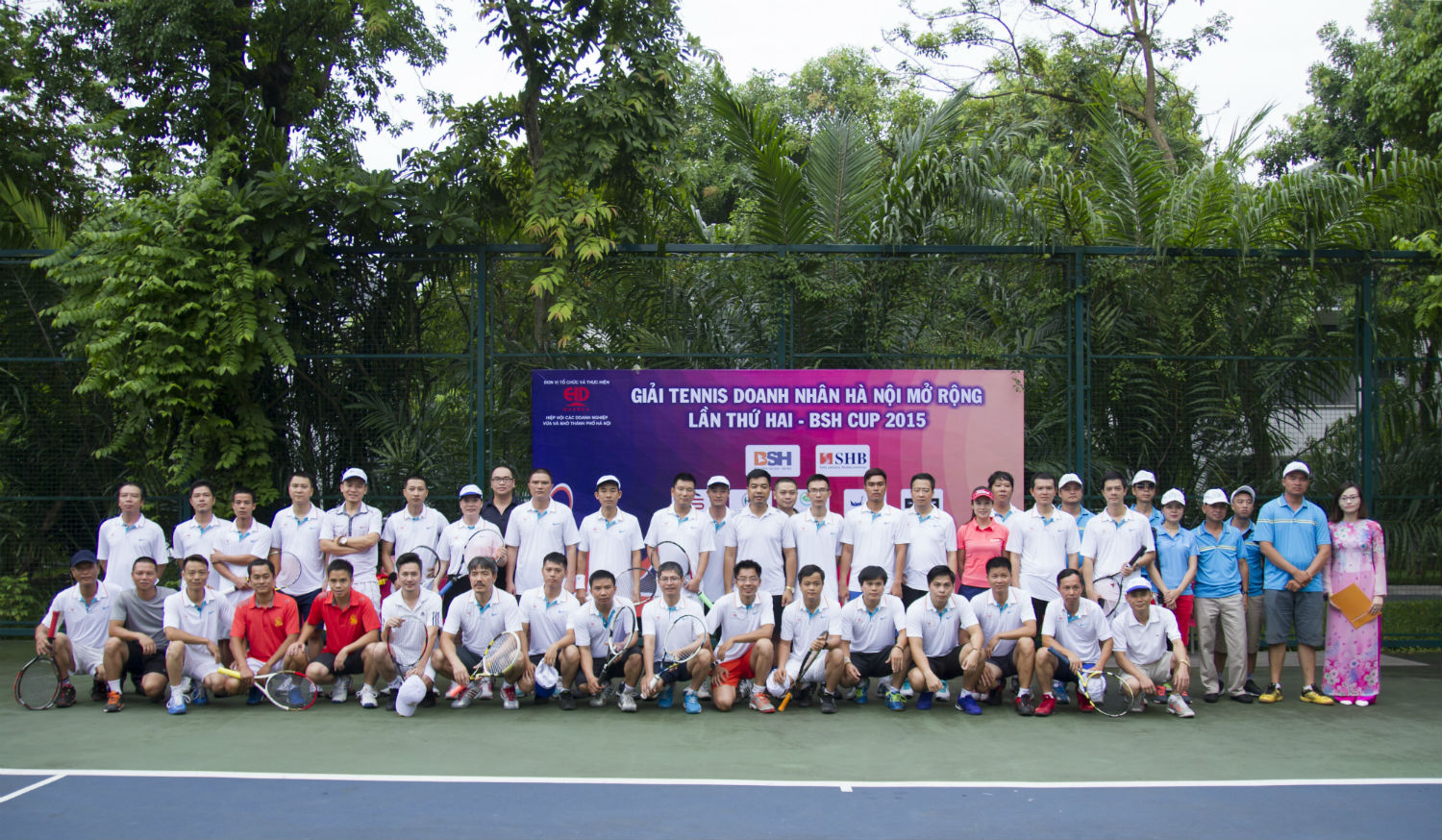 Thư mời tham dự giải tennis doanh nhân Hà Nội mở rộng lần thứ III - Năm 2016