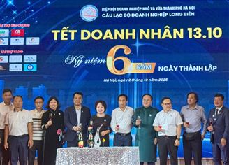 🌟 TẾT DOANH NHÂN 13/10 – KỶ NIỆM 6 NĂM THÀNH LẬP CLB DOANH NGHIỆP LONG BIÊN 🌟