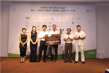 123 Golfer tranh tài tại Giải Golf Sao vàng lần thứ VI năm 2020