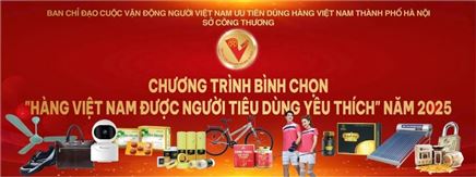 THƯ MỜI THAM GIA BÌNH CHỌN HÀNG VIỆT NAM ĐƯỢC NGƯỜI TIÊU DÙNG YÊU THÍCH 2025