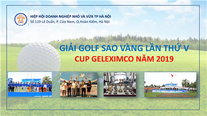 Hanoisme khởi động giải Golf Sao vàng lần thứ V - Cup Geleximco năm 2019