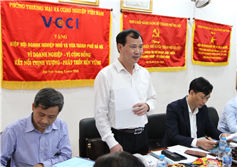 Đảng bộ Khối Doanh nghiệp Hà Nội đánh giá cao hoạt động của Đảng bộ Hiệp hội Doanh nghiệp nhỏ và vừa TP. Hà Nội