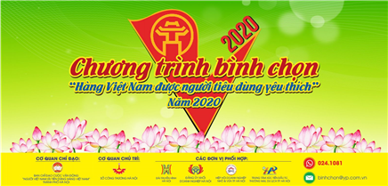 THƯ MỜI THAM GIA BÌNH CHỌN HÀNG VN ĐƯỢC NGƯỜI TIÊU DÙNG YÊU THÍCH 2021