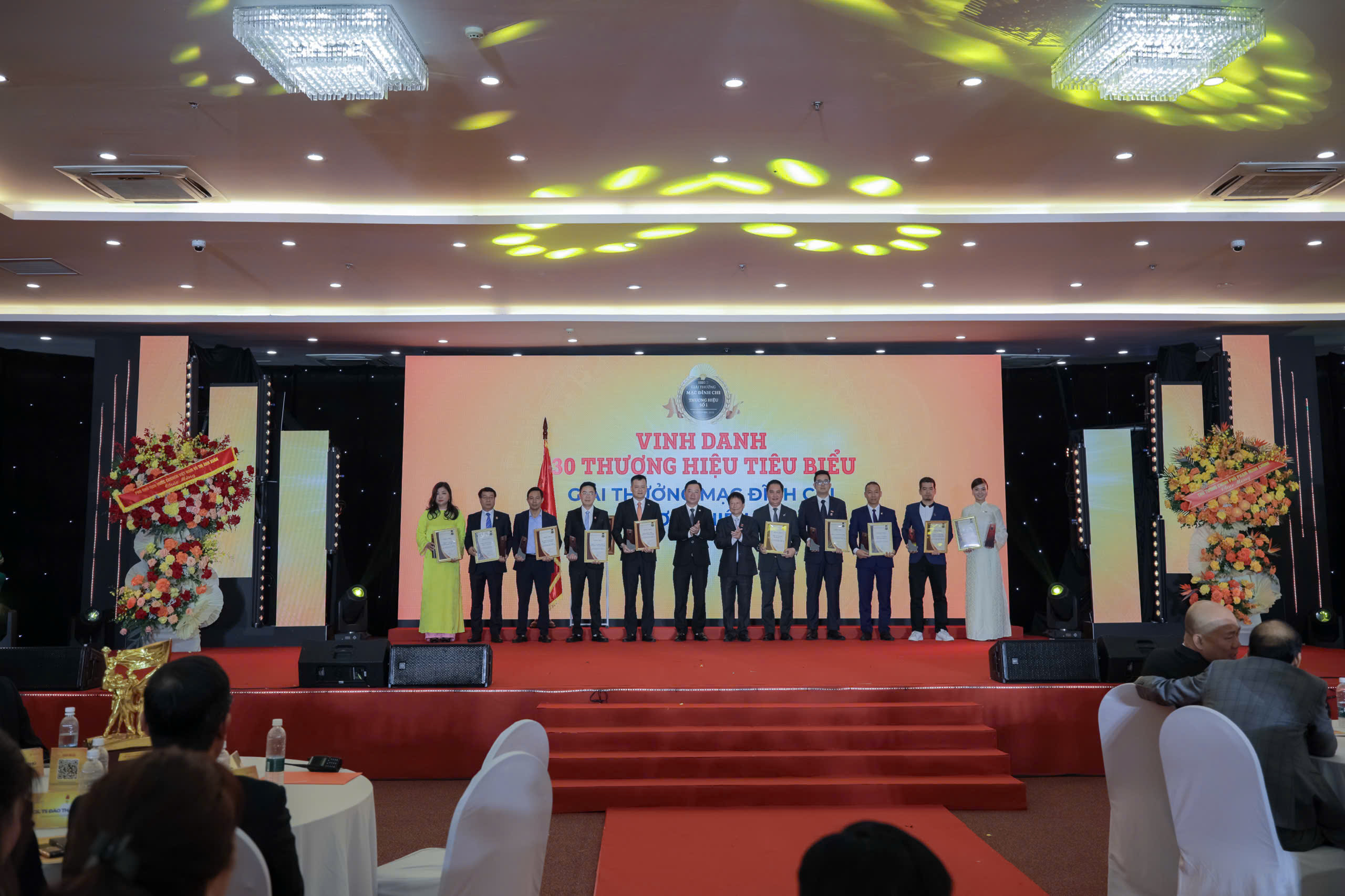 30 doanh nghiệp vinh dự nhận Giải thưởng Mạc Đĩnh Chi - Thương hiệu số 1 