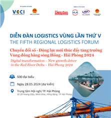 Kính mời Quý Doanh nghiệp tham dự Diễn đàn Logistics Vùng đồng bằng sông Hồng