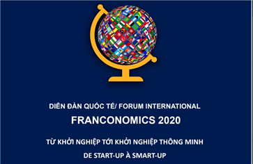 Thư mời tham dự diễn đàn quốc tế FRANCONOMICS-2020