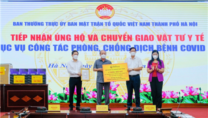 T&T Group trao tặng 1 triệu bộ kit xét nghiệm PRC Covid-19 trị giá 162 tỷ đồng hỗ trợ TP Hà Nội chống dịch