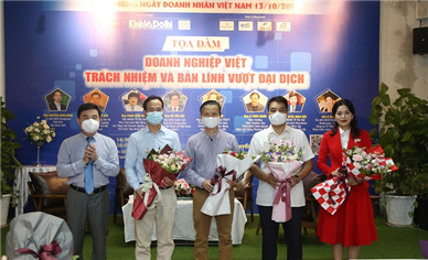 Tọa đàm trực tuyến Doanh nghiệp Việt trách nhiệm và bản lĩnh vượt đại dịch