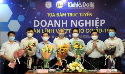 Tọa đàm trực tuyến “Doanh nghiệp bản lĩnh vượt khó Covid-19”