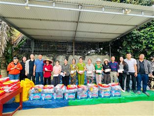 LAN TỎA TINH THẦN SẺ CHIA ĐẾN ĐỒNG BÀO VÙNG LŨ THÁI NGUYÊN